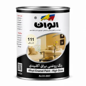 رنگ روغنی کرمی کد رنگی 111
