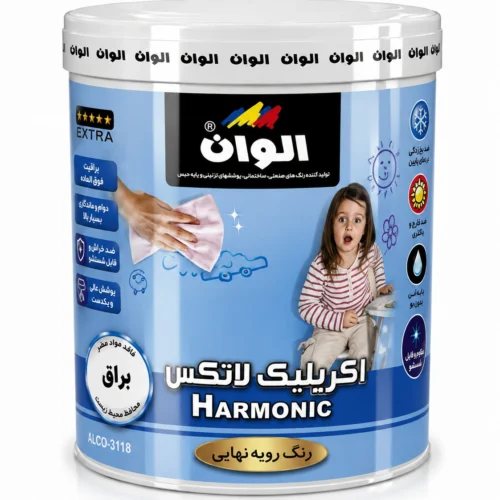 رنگ اکریلیک براق