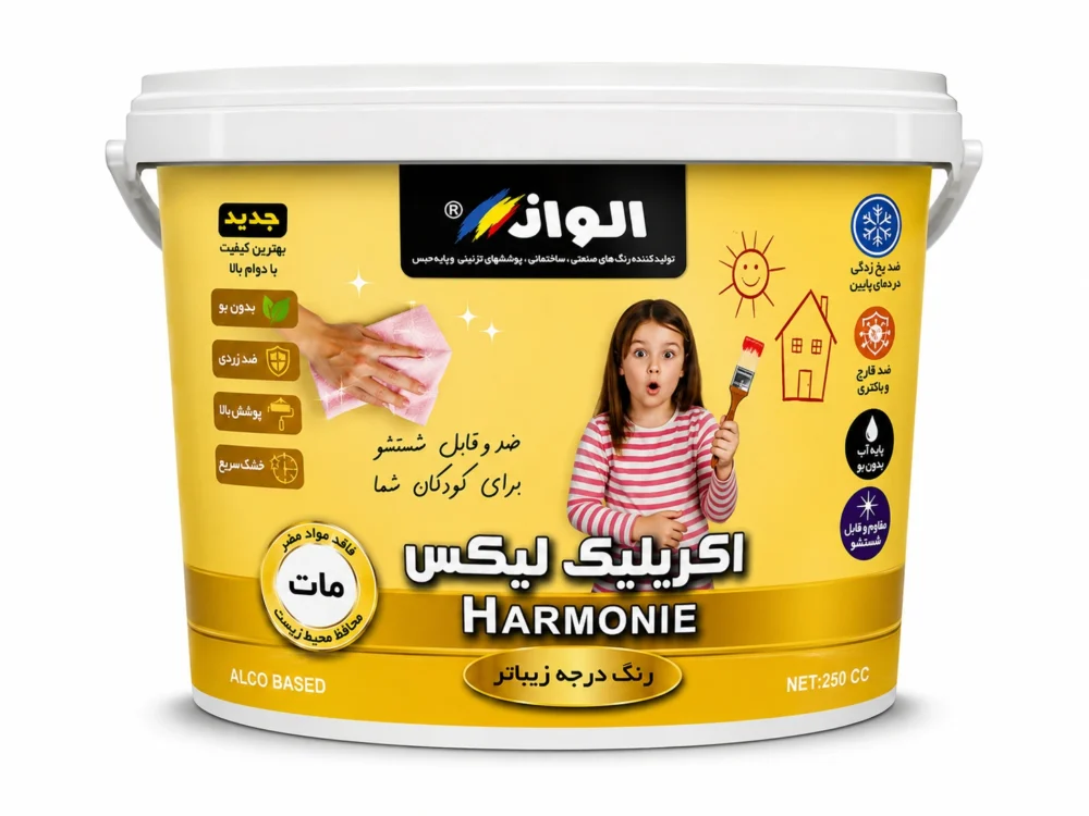 رنگ اکریلیک مات