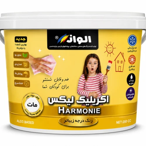 رنگ اکریلیک مات