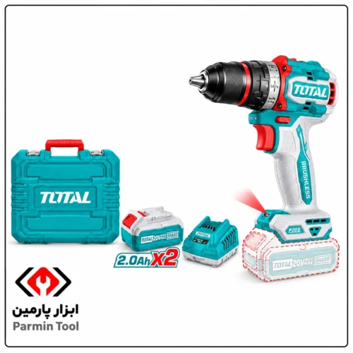 دریل شارژی 20 ولت صنعتی - توتال