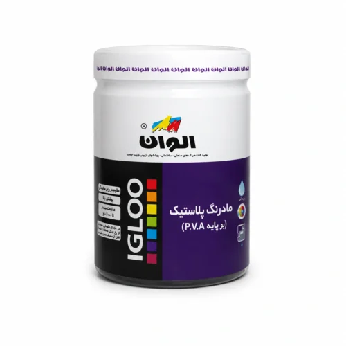 رنگ تمام پلاستیک الوان سفید