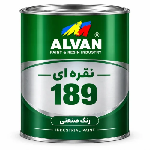 رنگ صنعتی نقره ای الوان کد 189