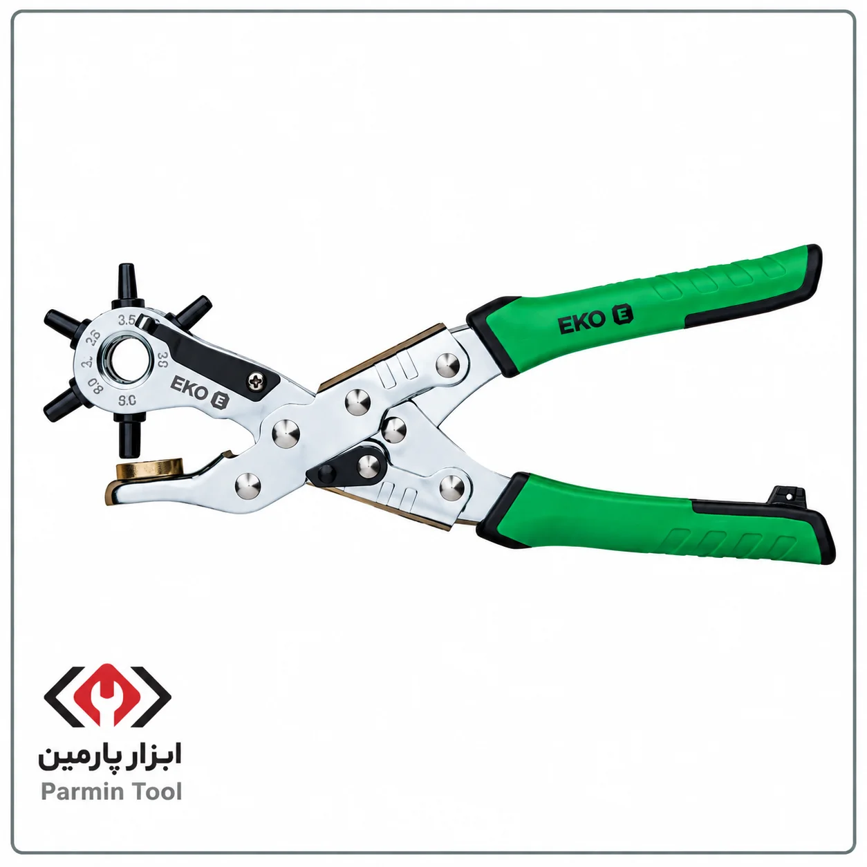 انبر پانچ چرم صنعتی ۶ محور